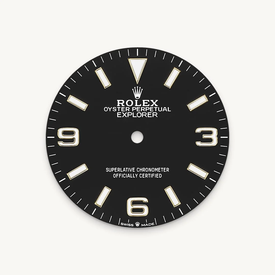 Rolex Explorer 36 - Black dial