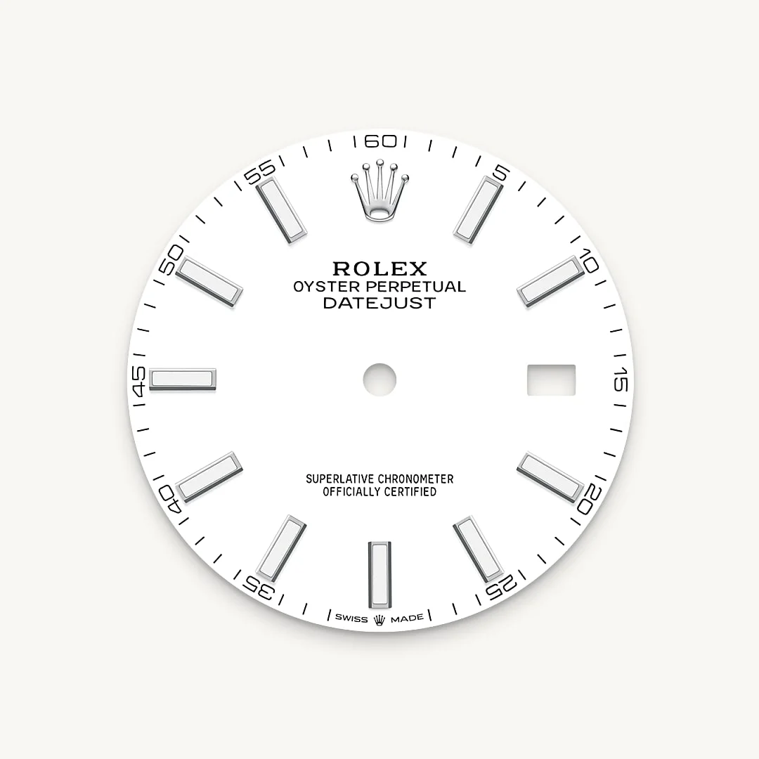Rolex Datejust 41 - White dial