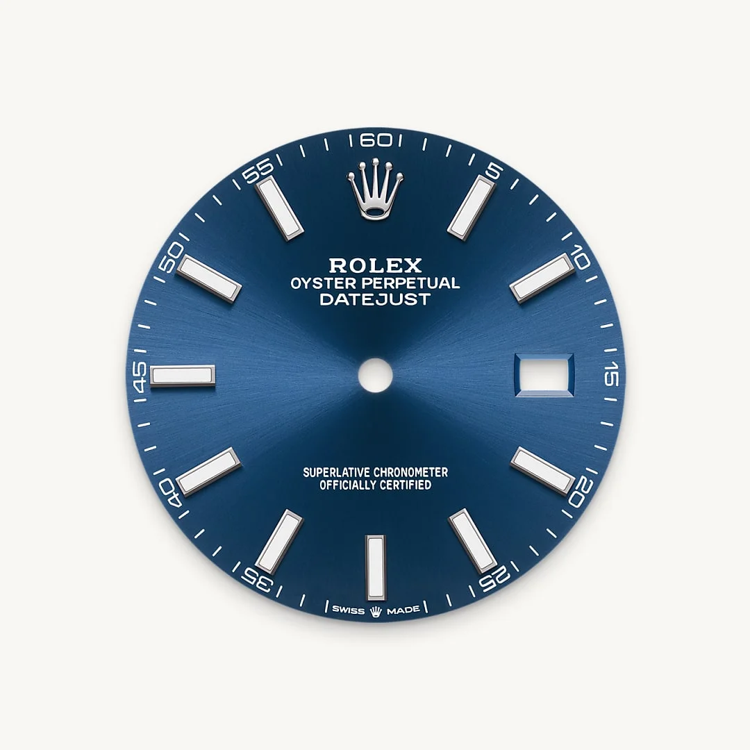 Rolex Datejust 41 - Bright blue dial