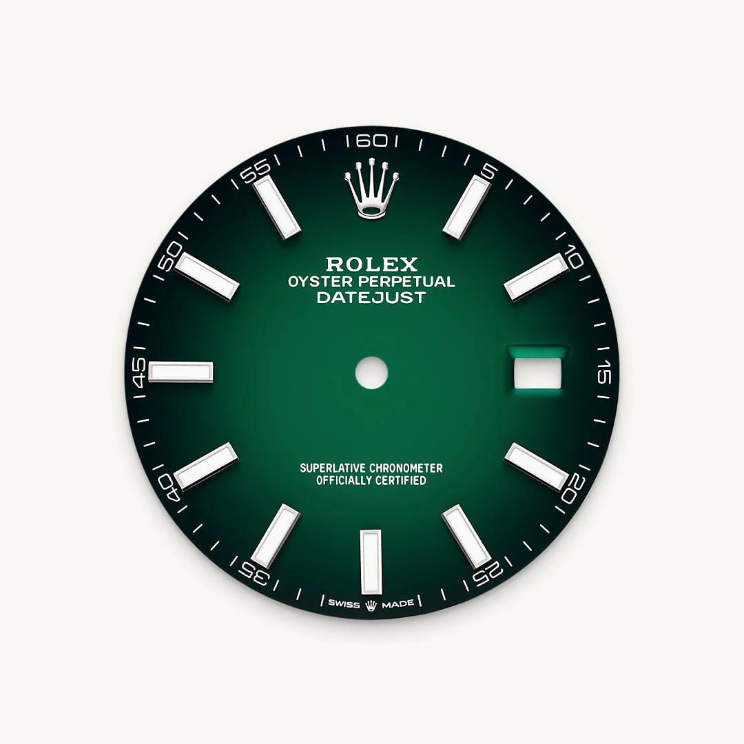 Rolex Datejust 41 - Green ombré dial