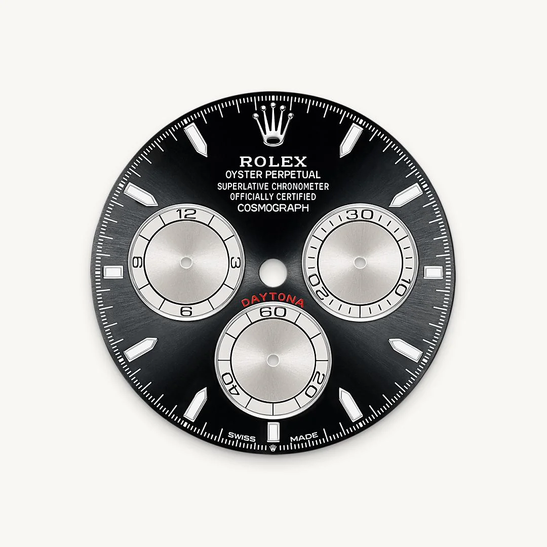 Rolex Cosmograph Daytona - Bright black and steel dial
