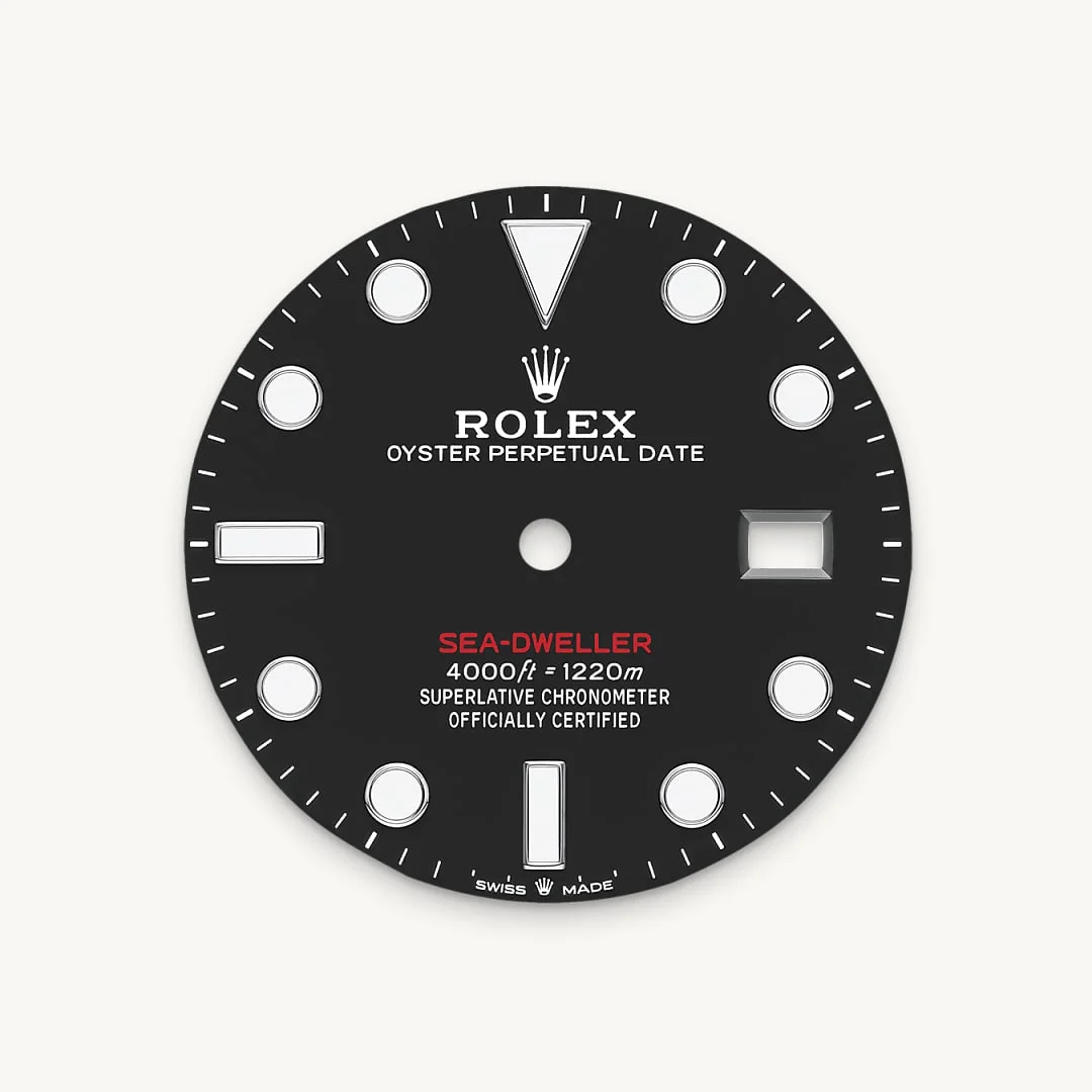 Rolex Sea-Dweller - Intense black dial