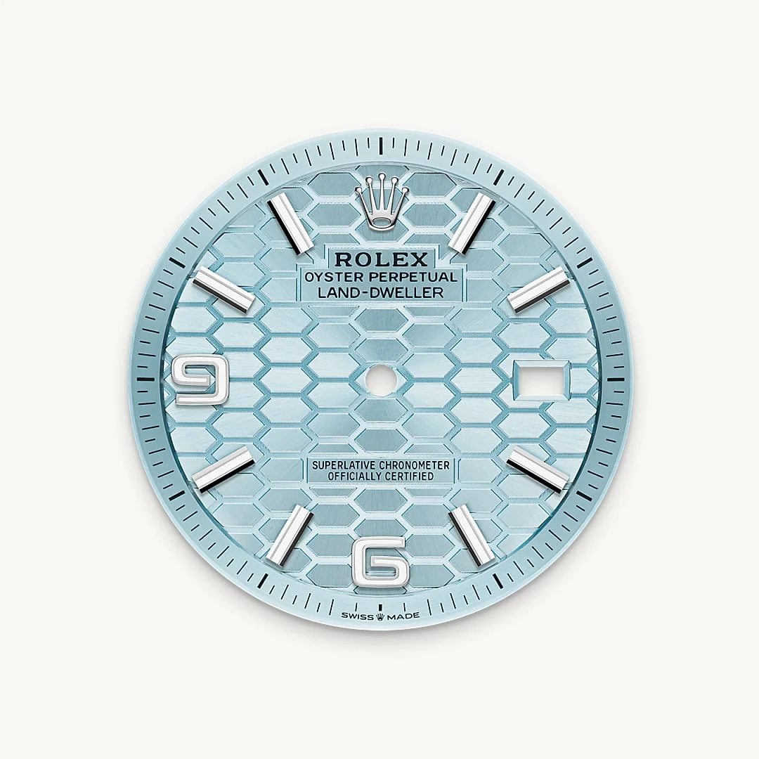 Rolex Land-Dweller 40 - Ice-Blue Dial