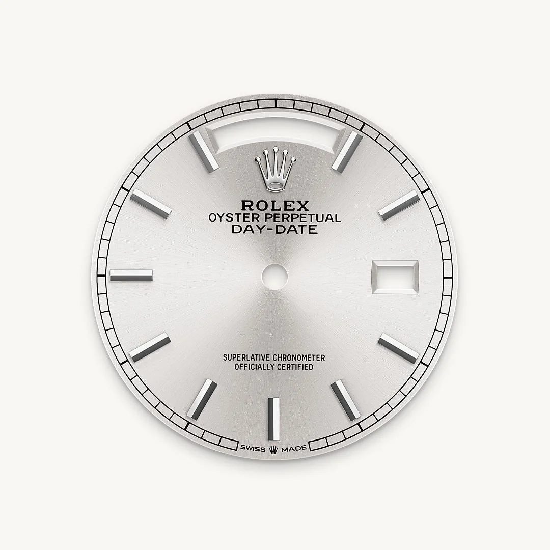 Rolex Day-Date 36 - Silver dial