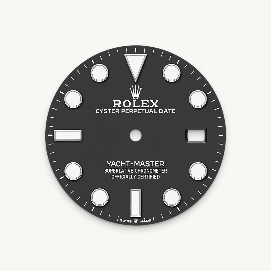 Rolex Yacht-Master 42 - Intense black dial