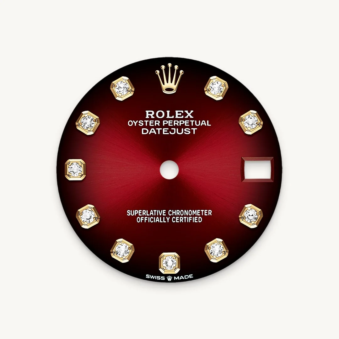 Rolex Datejust 31 - Red ombré dial