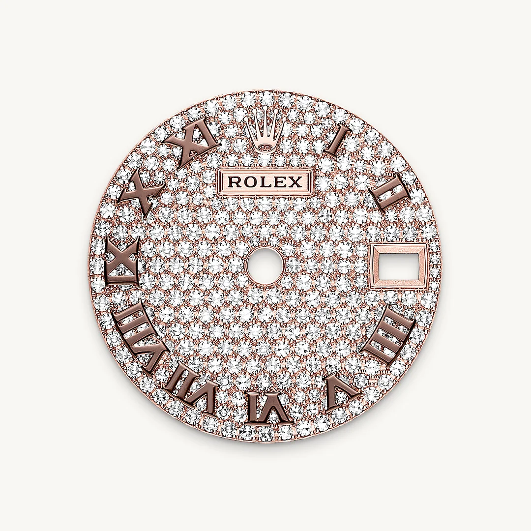 Rolex Lady-Datejust - Diamond-Paved Dial