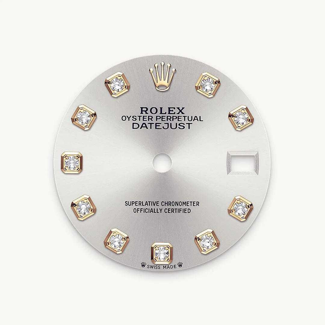 Rolex Lady-Datejust - Silver dial