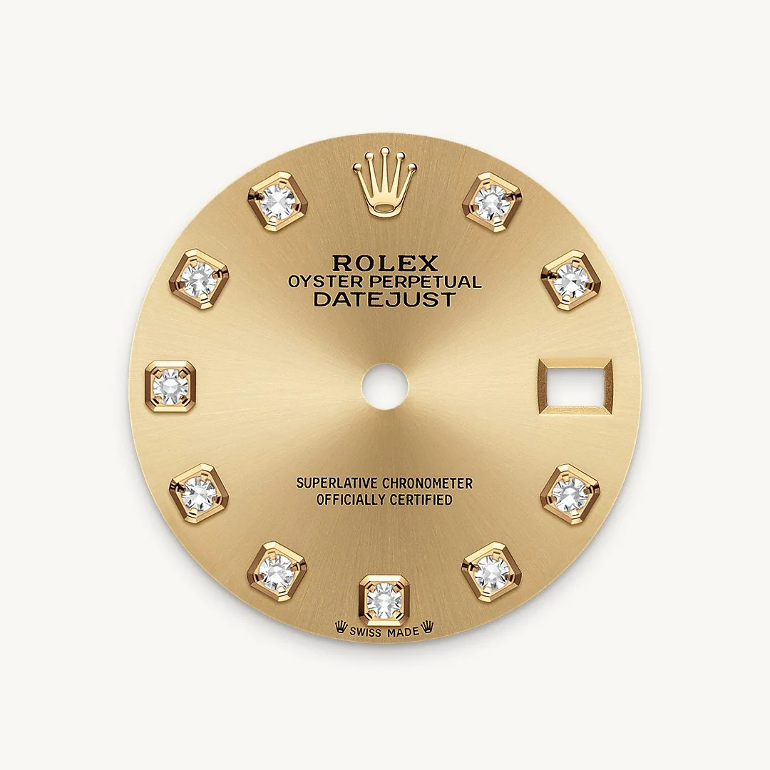 Rolex Lady-Datejust - Champagne-colour dial