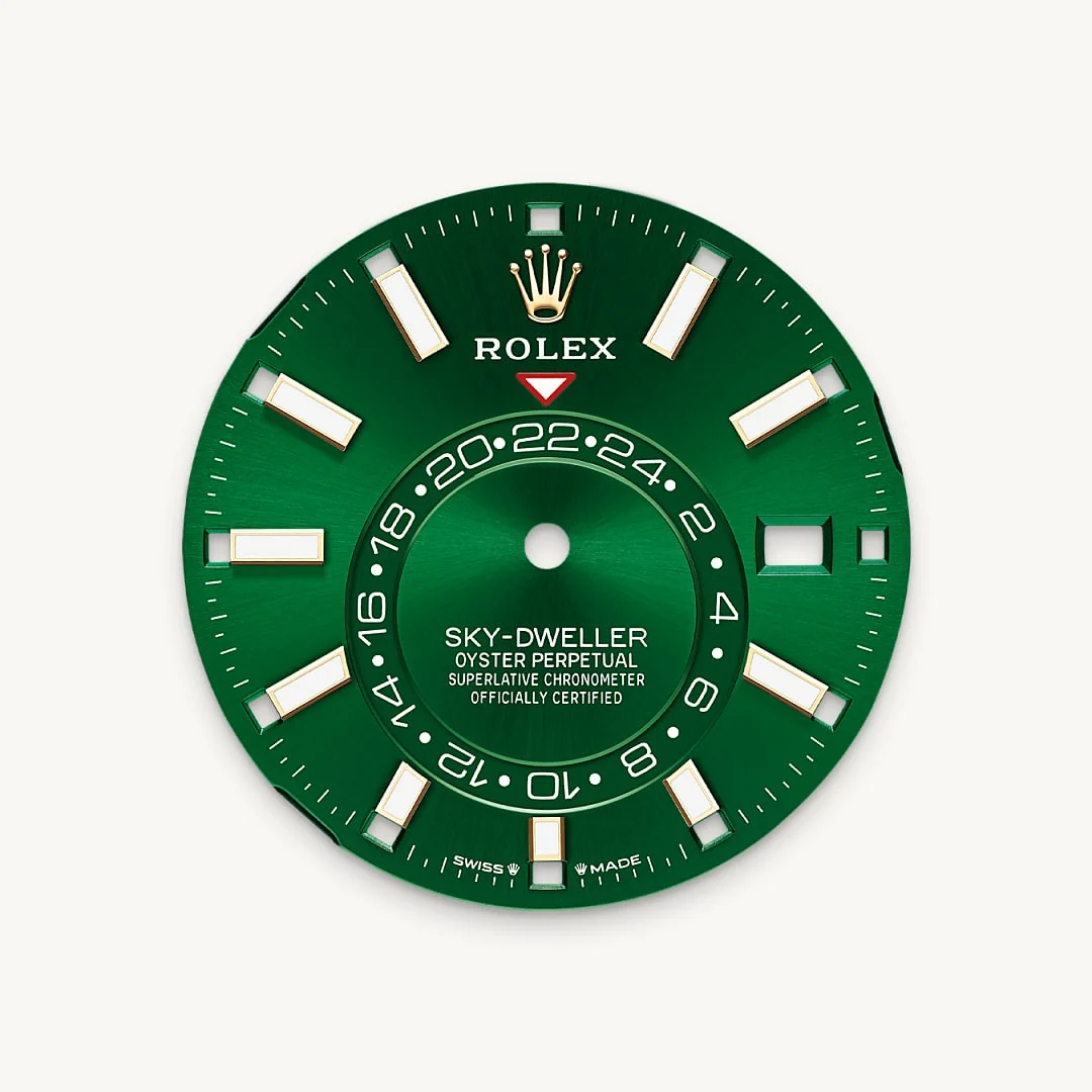 Rolex Sky-Dweller - Bright green dial