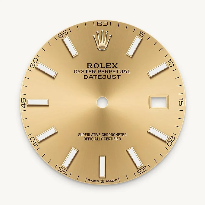 Rolex Datejust 41 - Champagne-colour dial
