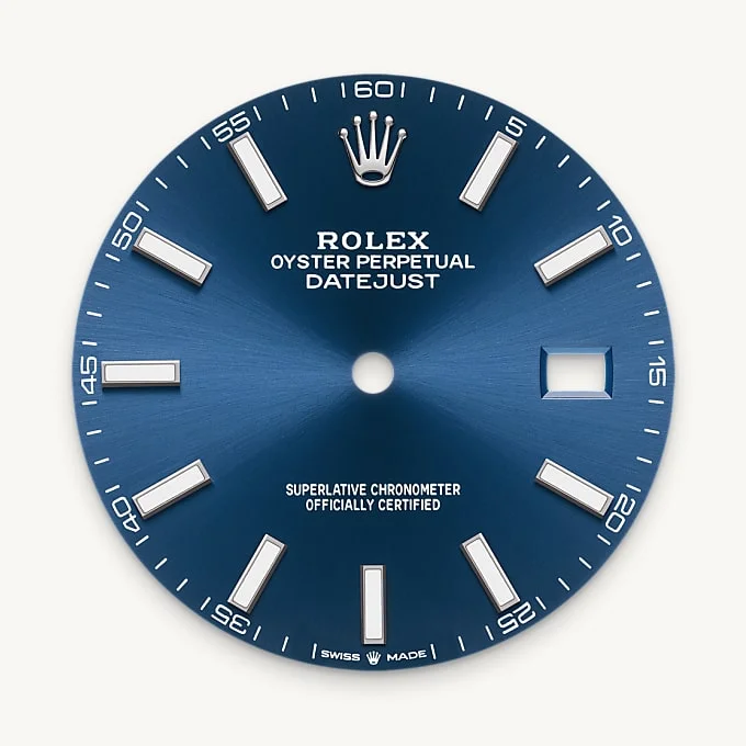 Rolex Datejust 41 - Bright blue dial