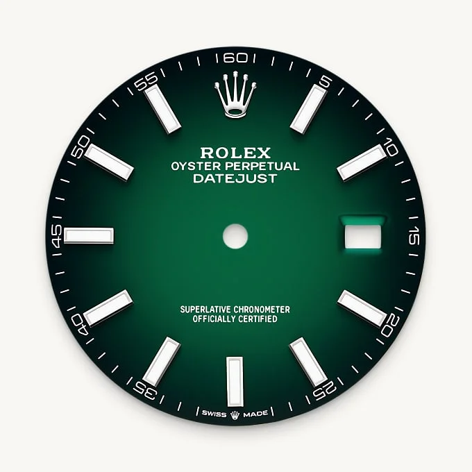 Rolex Datejust 41 - Green ombré dial
