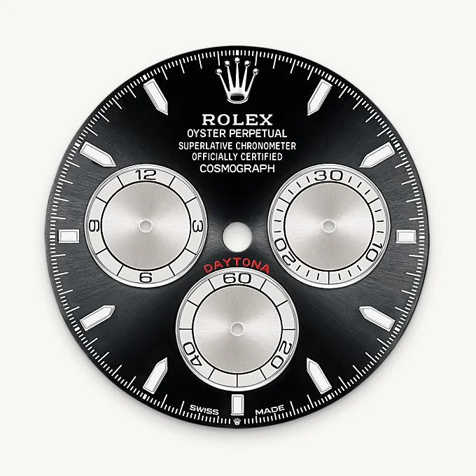 Rolex Cosmograph Daytona - Bright black and steel dial