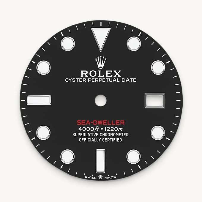Rolex Sea-Dweller - Intense black dial