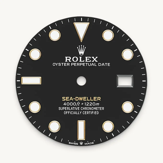 Rolex Sea-Dweller - Intense black dial