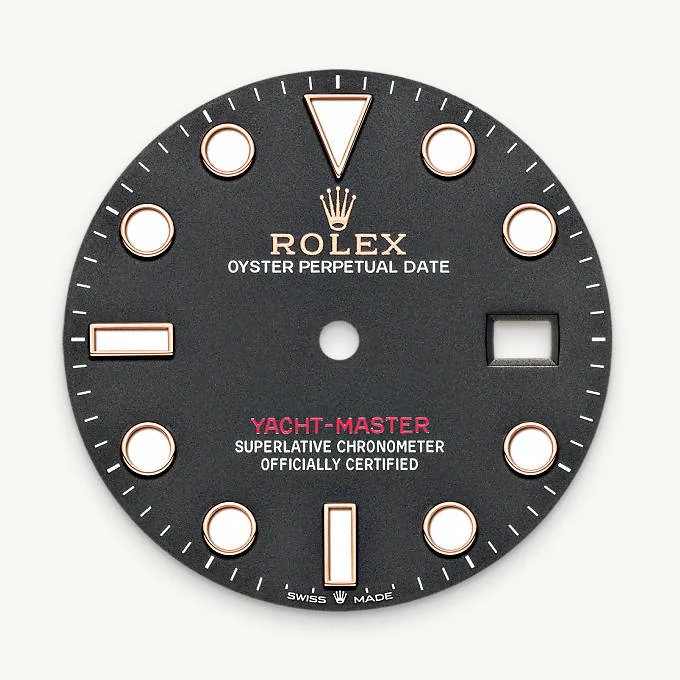 Rolex Yacht-Master 40 - Intense black dial