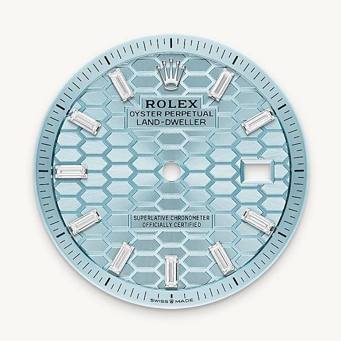 Rolex Land-Dweller 36 - Ice-Blue Dial