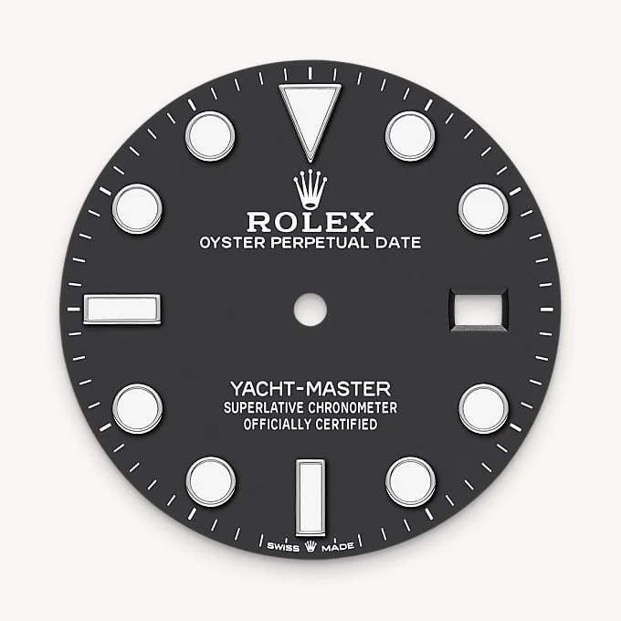 Rolex Yacht-Master 42 - Intense black dial