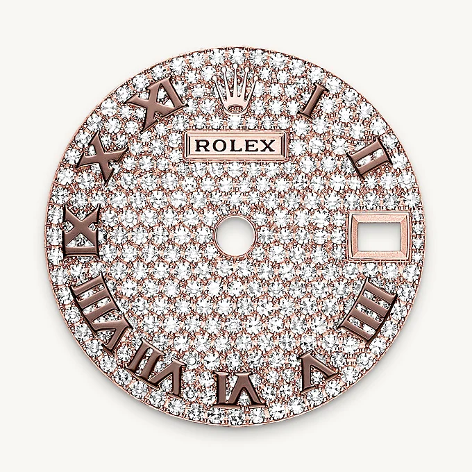Rolex Lady-Datejust - Diamond-Paved Dial
