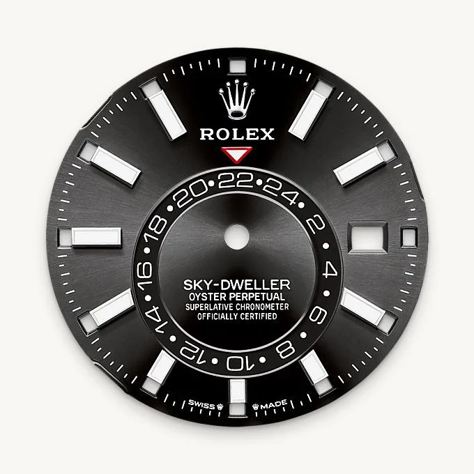 Rolex Sky-Dweller - Bright black dial