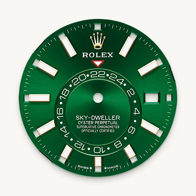Rolex Sky-Dweller - Bright green dial