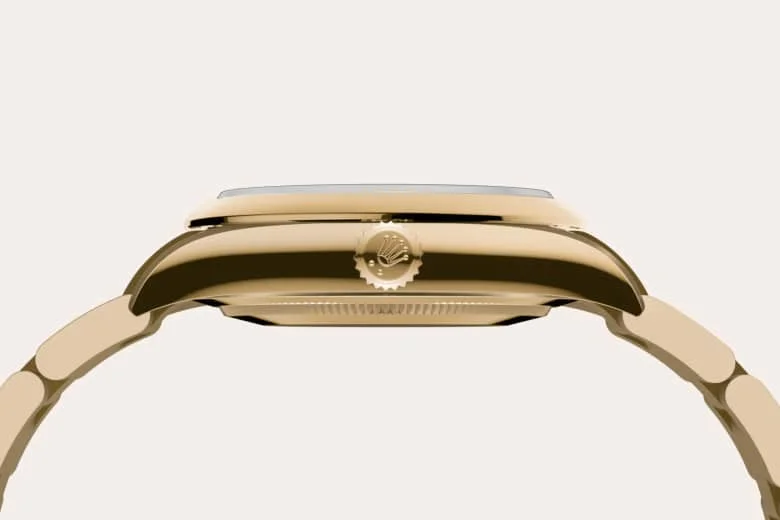Rolex Oyster Perpetual 34 - 18 ct yellow gold