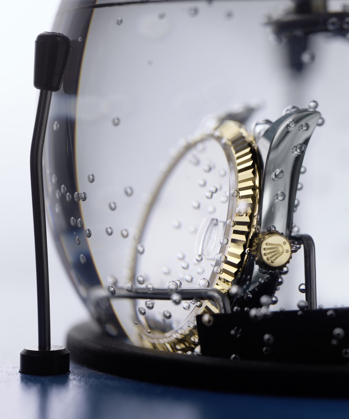 The Rolex servicing procedure step
