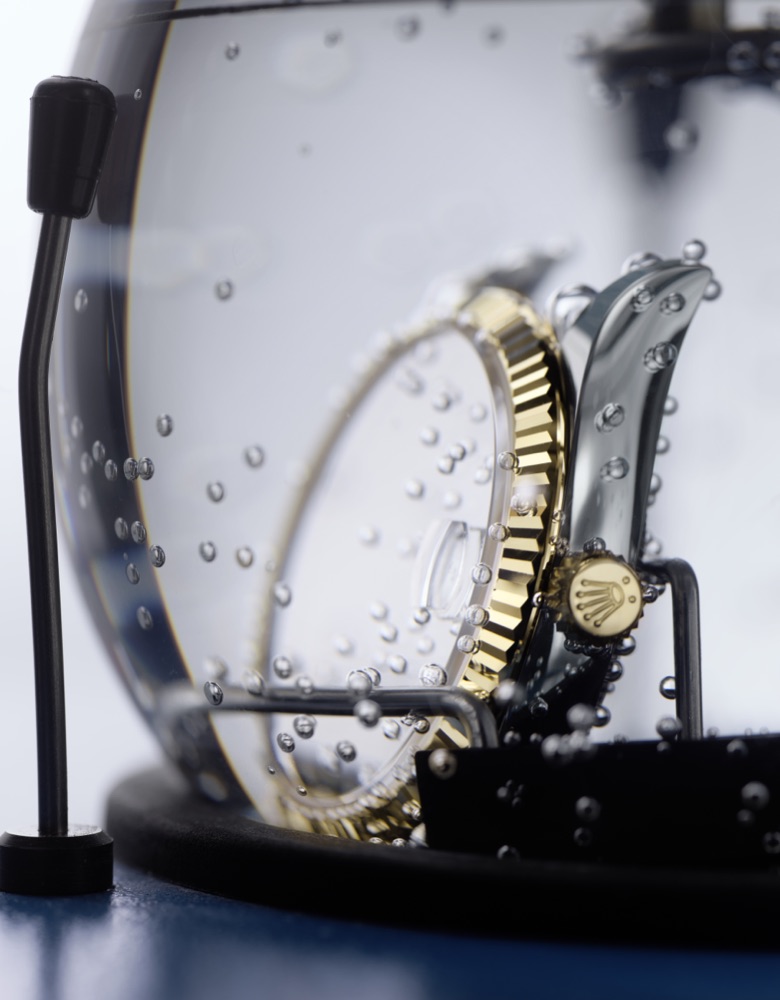 The Rolex servicing procedure step